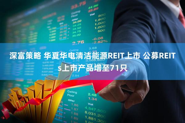 深富策略 华夏华电清洁能源REIT上市 公募REITs上市产品增至71只
